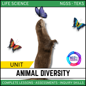 Animal Diversity: Invertebrates & Vertebrates Unit | Middle School Science