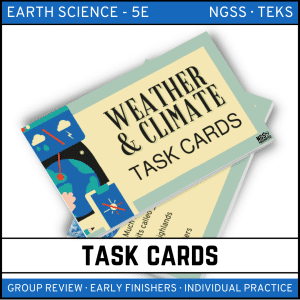 Weather and Climate - Task Cards