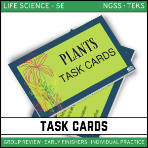 Plants - Task Cards