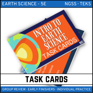Intro to Earth Science - Task Cards
