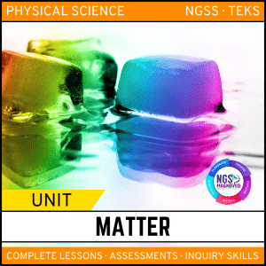 Matter Unit: Mixtures, States of Matter & Properties | MS Physical Science