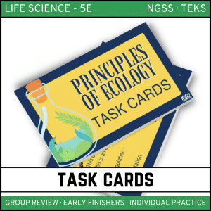 Principles of Ecology - Task Cards