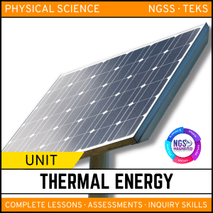 Thermal Energy: Heat Transfer & Temperature Unit | MS Physical Science