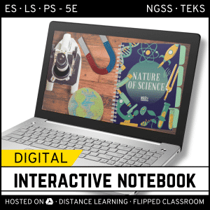 Nature of Science Digital Interactive Notebook