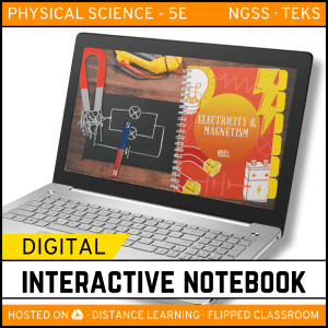 Electricity and Magnetism Digital Interactive Notebook