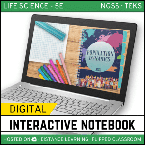 Population Dynamics Digital Interactive Notebook