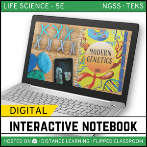Modern Genetics Digital Interactive Notebook