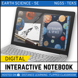 Astronomy and Space Digital Notebook