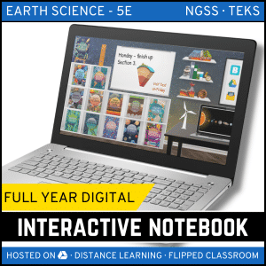 Earth Science Digital Interactive Notebook Bundle