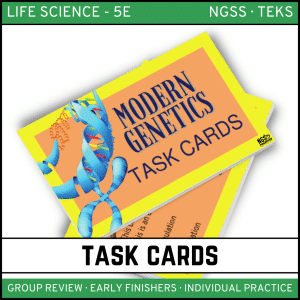 Modern Genetics - Task Cards