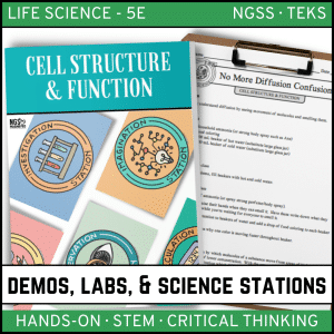 Cell Structure and Function - Demos, Lab & Science Stations