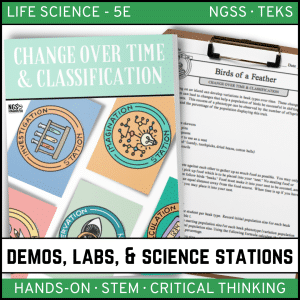 Change Over Time & Classification - Demos, Labs and Science Stations