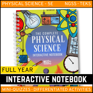 Physical Science Interactive Notebook Bundle