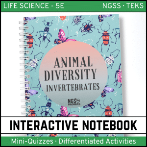 Animal Diversity – Invertebrates Interactive Notebook